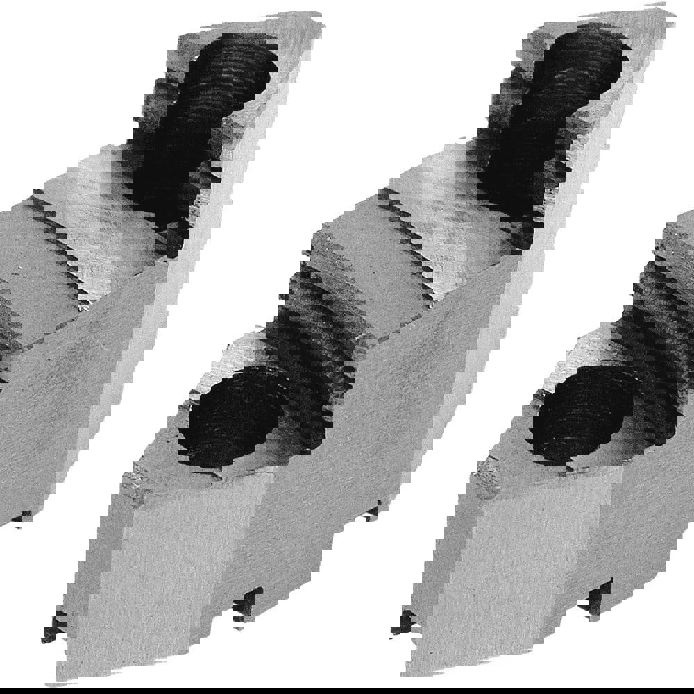 Hard Lathe Chuck Jaw: 5'' Max Chuck Dia, Top